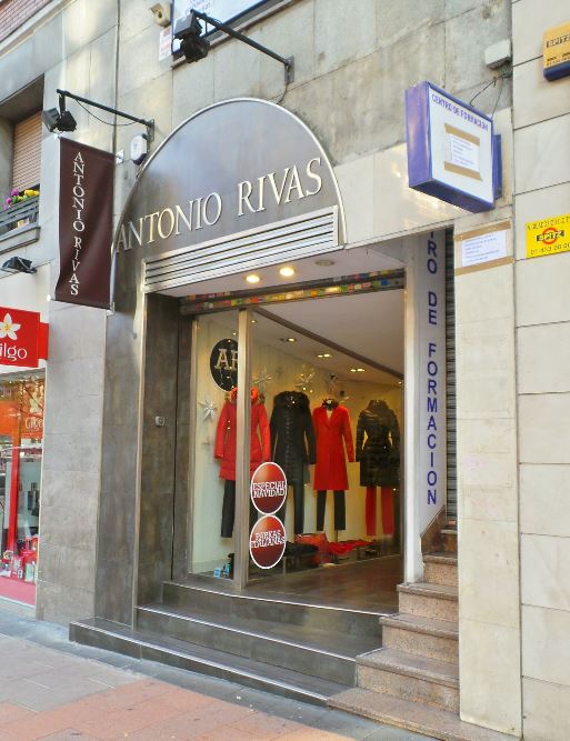 Boutique Antonio Rivas. Barrio de Salamanca en Madrid Calle Hermosilla